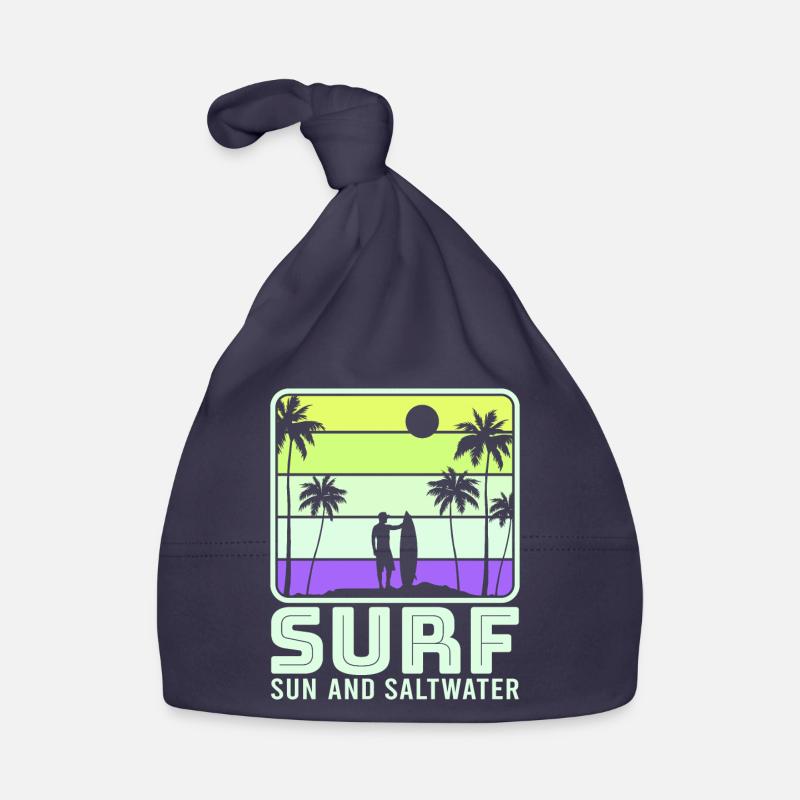 Surf, kitesurf, wakeboard, beach surfers Bonnet bio Bébé