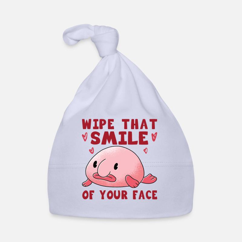 Costume de Blobfish - Visage de poisson Blob laid - Bonnet bio Bébé