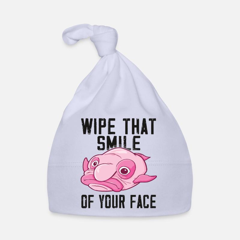 Costume de Blobfish - Visage de poisson Blob laid - Bonnet bio Bébé