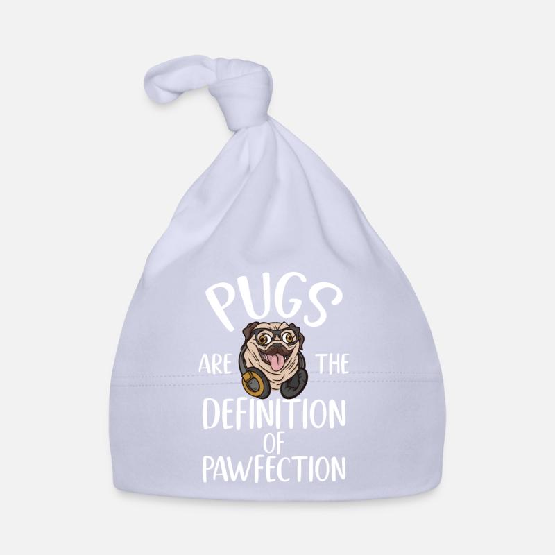Pug Gifts for Pug Lovers Organic Baby Cap