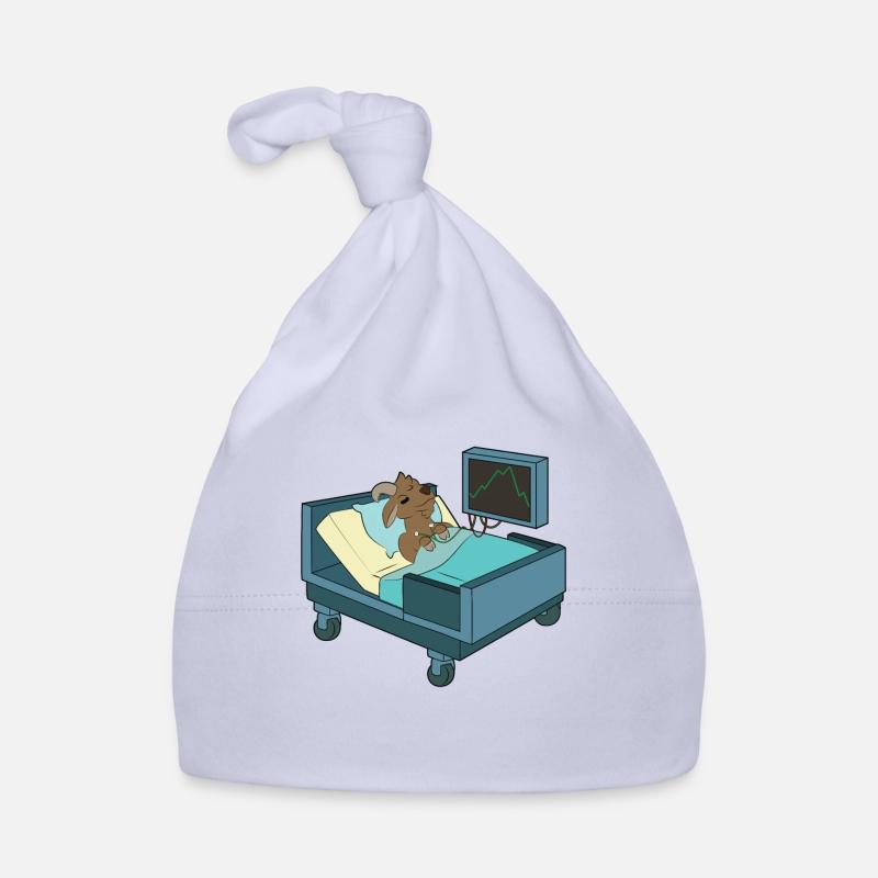 Hôpitaux de chèvres Montagnes - Bonnet bio Bébé - ciel