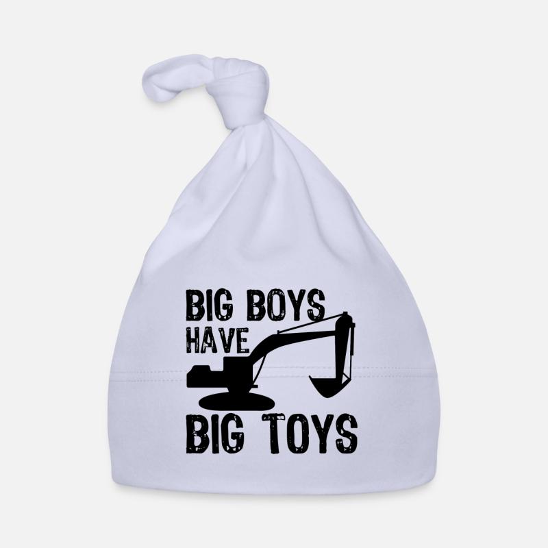 Baggerfahrer Baby Bio-Mütze