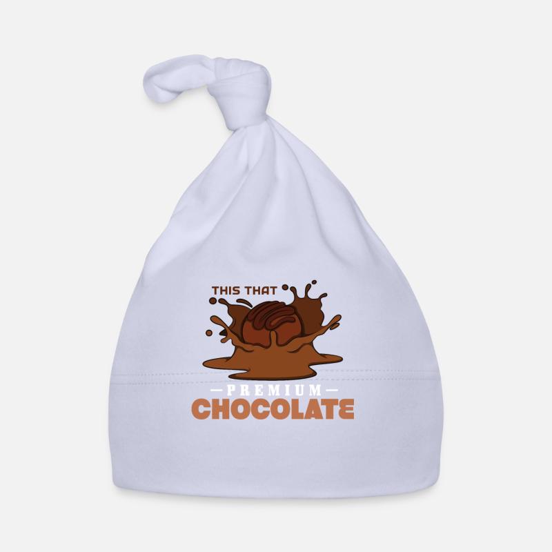 This premium chocolate Organic Baby Cap