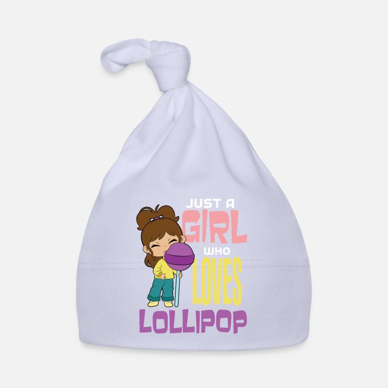 Lollipop Candy Gift Organic Baby Cap