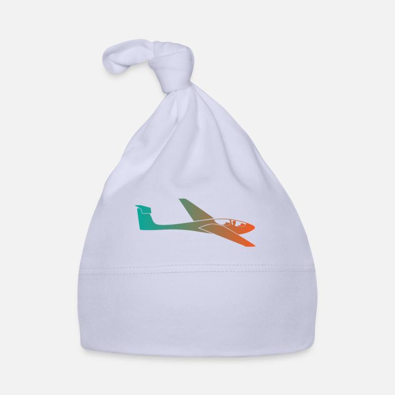 Glider Glider Pilot Airplane Gift Organic Baby Cap