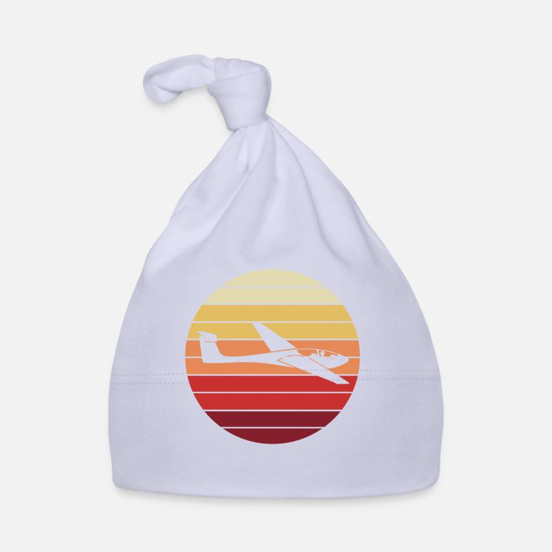 Glider Glider Pilot Airplane Gift Organic Baby Cap