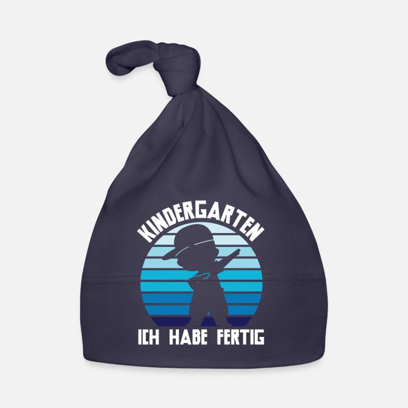 Kindergarten Dabbing Kita-Abgänger Geschenk Baby Bio-Mütze