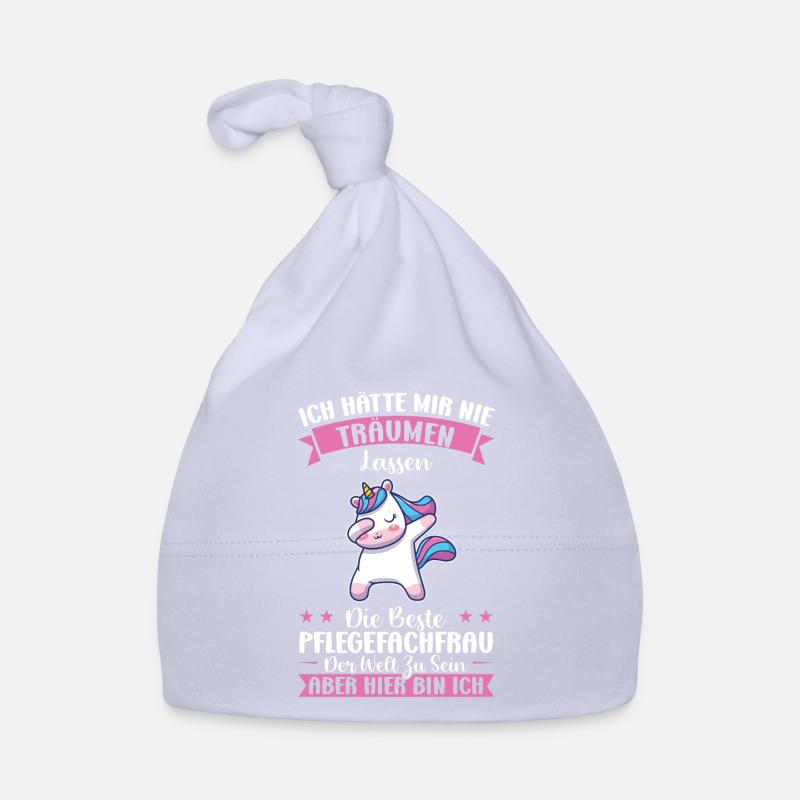 Krankenhaus Pflegefachfrau Pflegerin Geschenk Baby Bio-Mütze