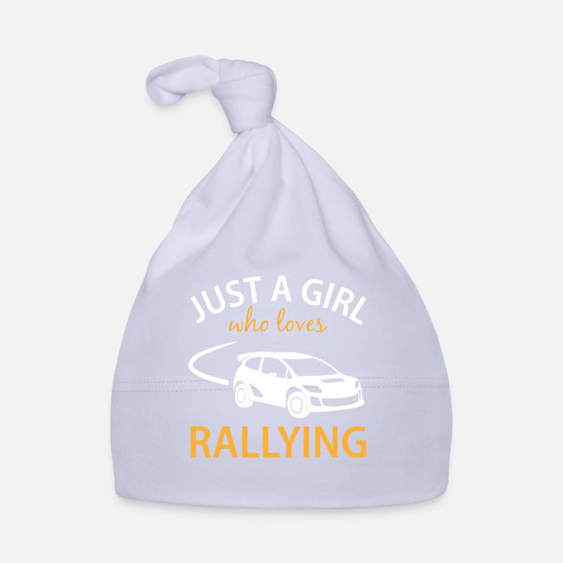Rallye de voitures de course Dire cadeau Dames Filles Bonnet bio Bébé