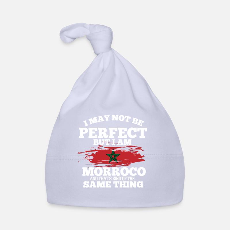 Maroc - Bonnet bio Bébé - ciel