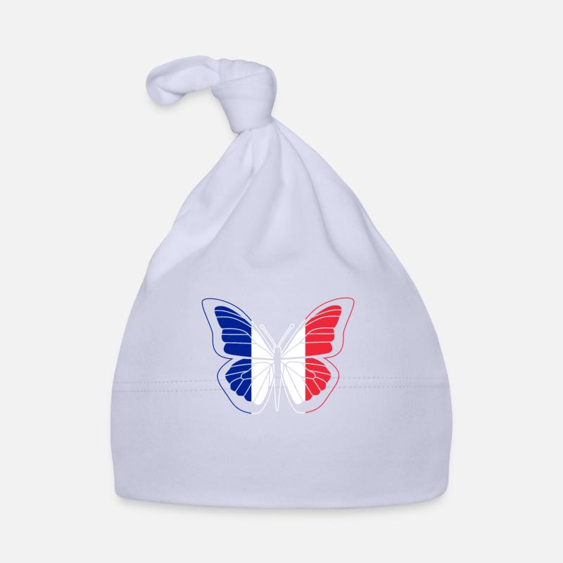 Réunion - Bonnet bio Bébé - ciel