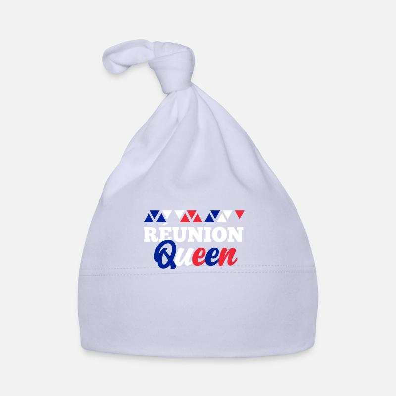 Réunion - Bonnet bio Bébé - ciel