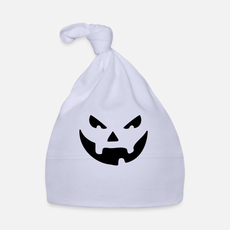 Effrayant Halloween Jack O’Lantern Pumpkin Face Bonnet bio Bébé