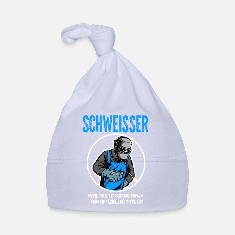 Schweißer Beruf Schweißen Geschenk Baby Bio-Mütze