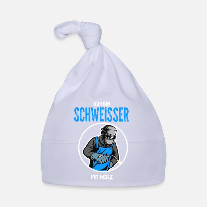 Schweißer Beruf Schweisser Geschenk Baby Bio-Mütze