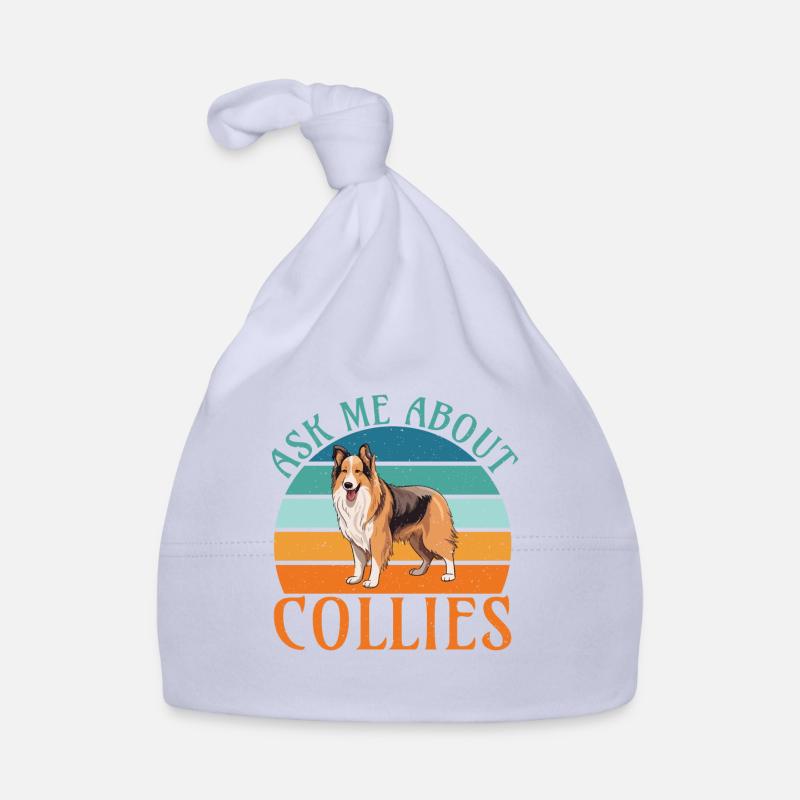 Cadeaux Collie Bonnet bio Bébé