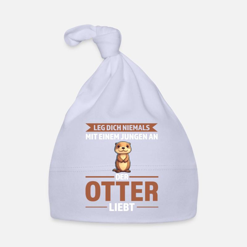 Otter Junge Otter Junge Geschenk Baby Bio-Mütze