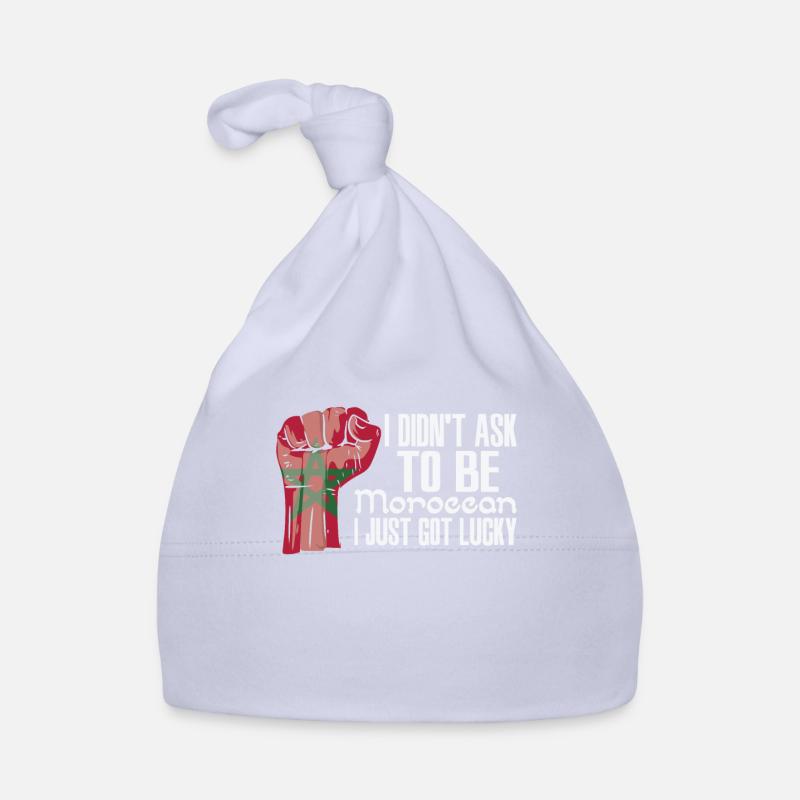 Fierté marocaine Drapeau marocain Bonnet bio Bébé