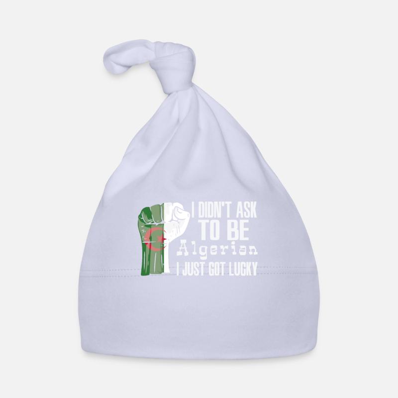 Fierté algérienne Drapeau algérien cultivé Bonnet bio Bébé