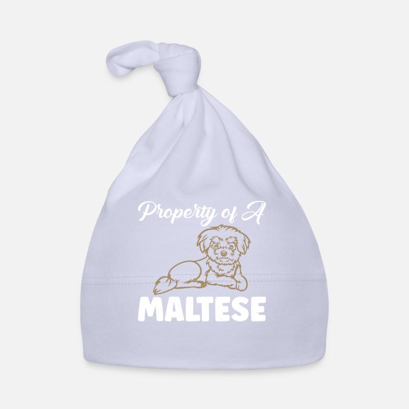 Cadeaux de propriétaire maltais Bonnet bio Bébé