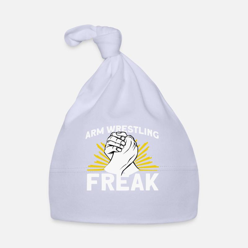 Arm wrestling Organic Baby Cap