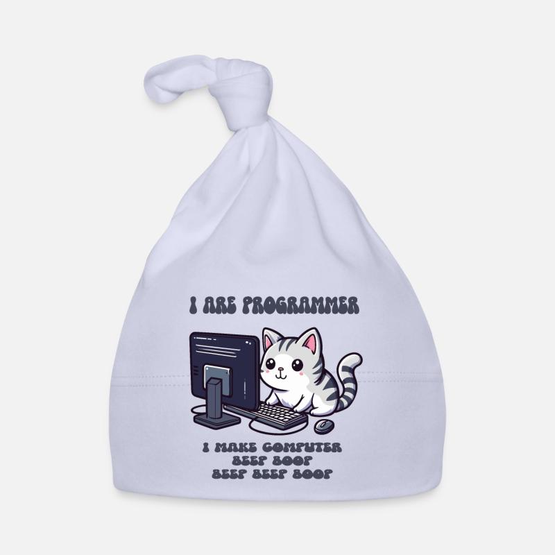 I are programmer Organic Baby Cap