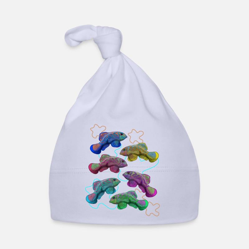 Aquarium Fish Gift Organic Baby Cap