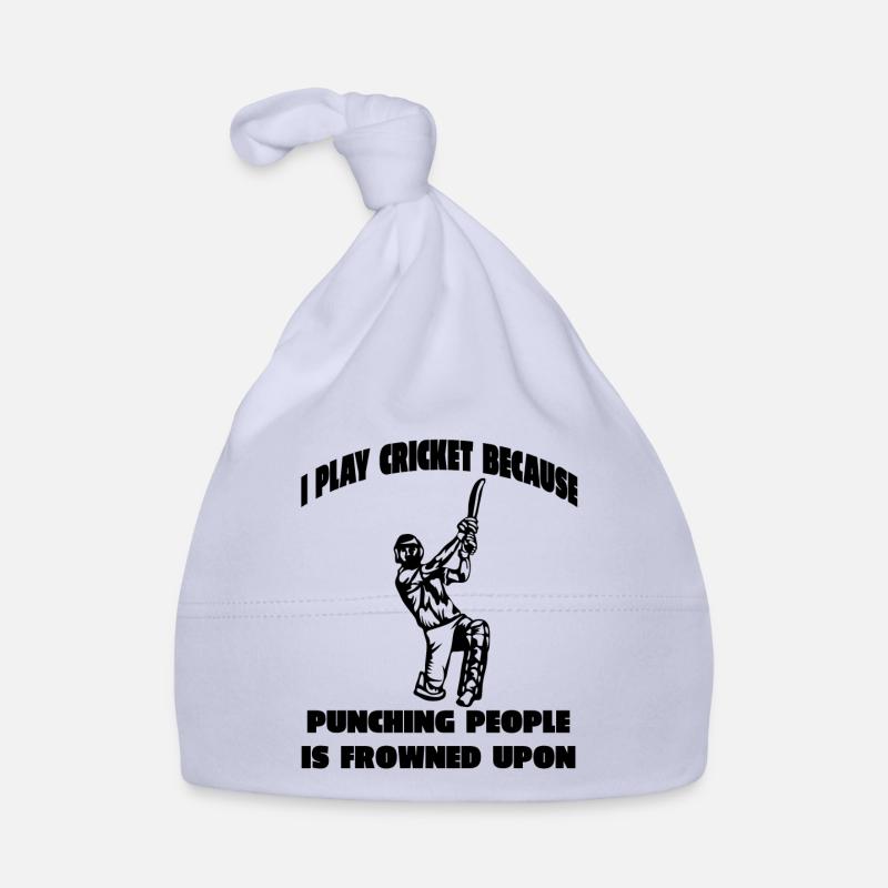 Cricket Cricket Équipe de Cricket Équipe de Cricket Bonnet bio Bébé