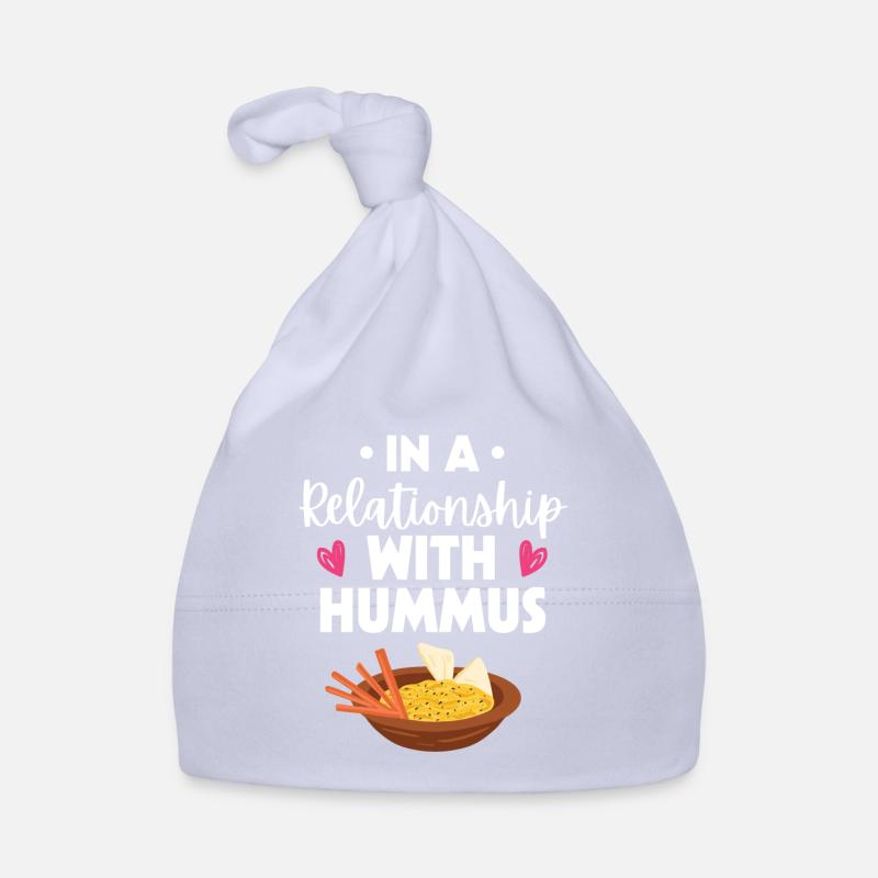 Houmous - Bonnet bio Bébé - ciel