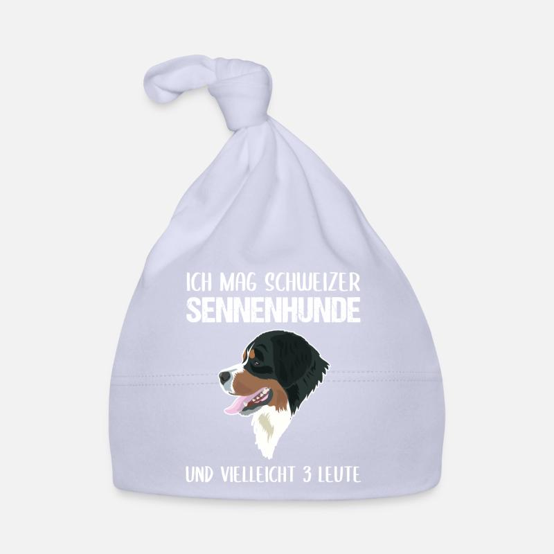 Berner Sennenhund Liebe und Sarkasmus Geschenk Baby Bio-Mütze