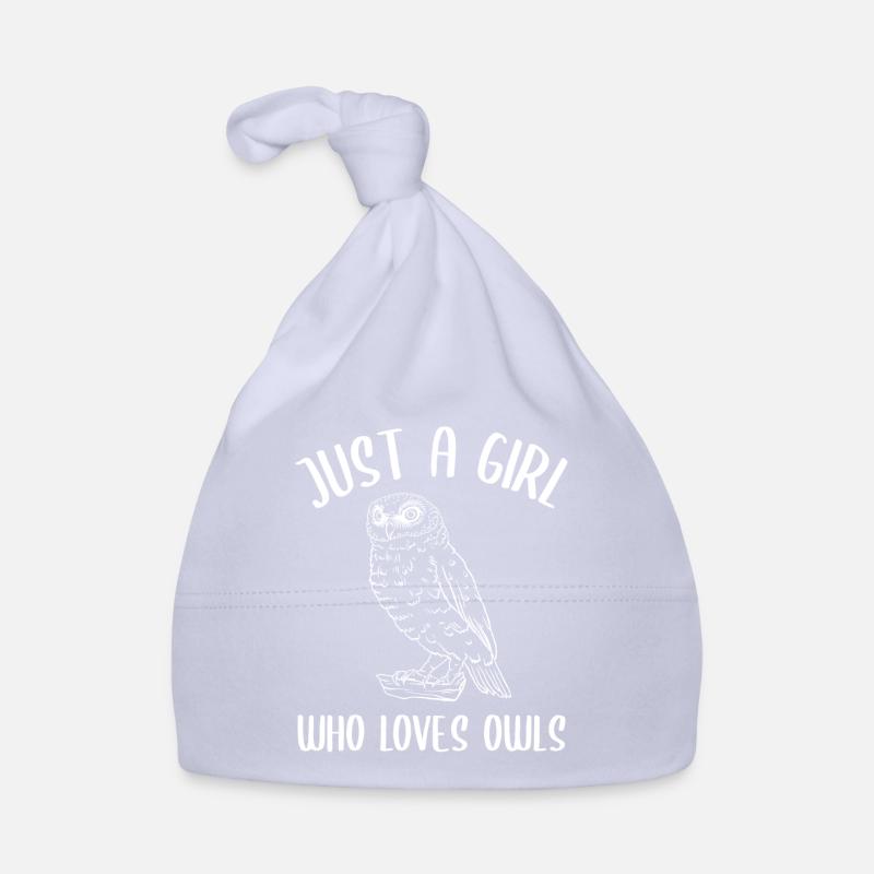 Fille Hibou Amant De manière flagrante Bonnet bio Bébé