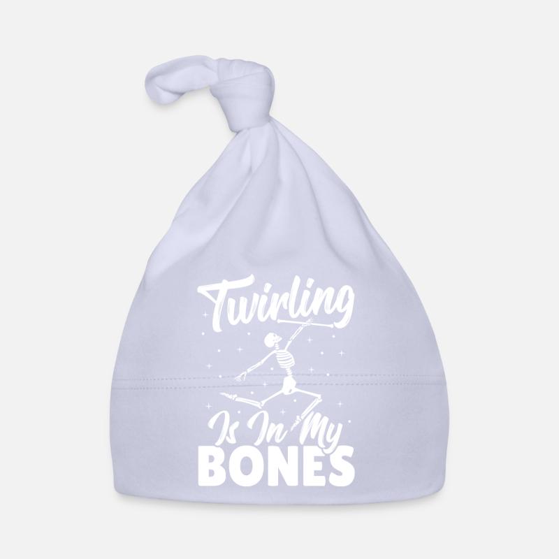 Baton Twirling Baton Twirler Geschenk Baby Bio-Mütze