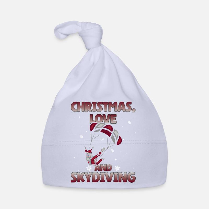Parachutisme Amour de Noël et parachutisme Bonnet bio Bébé
