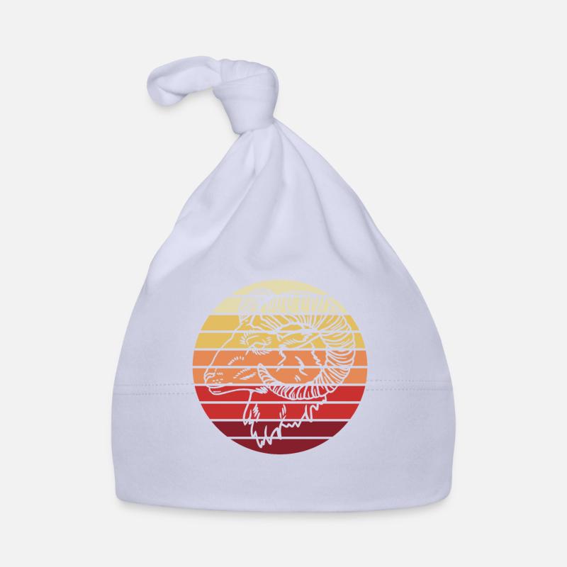Einzelner Widder Astrologie Sternzeichen Geschenk Baby Bio-Mütze
