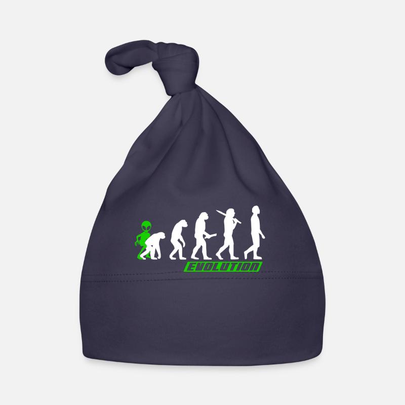 Alien, UFO, UAP, Space, Space Flying Object Organic Baby Cap