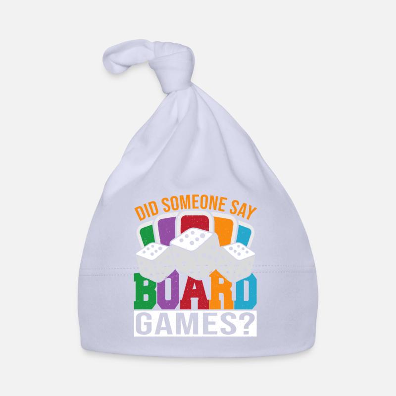 Brettspiele Spielbrett Geschenk - Baby Bio-Mütze - Sky