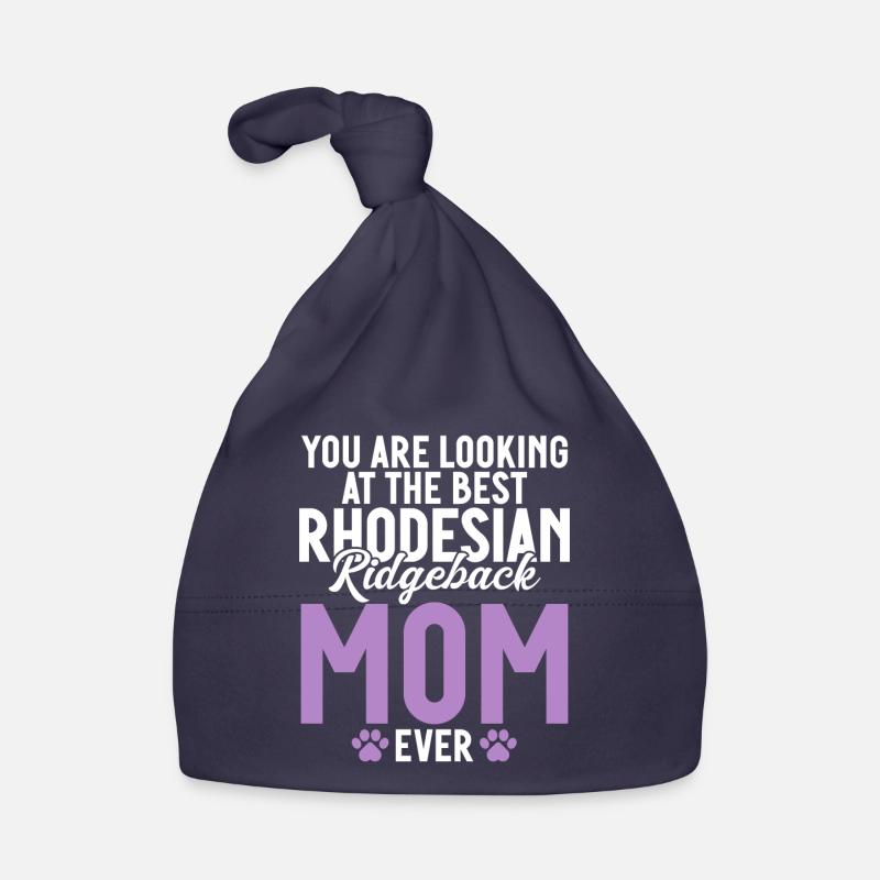 Cadeaux de Rhodesian Ridgeback Bonnet bio Bébé
