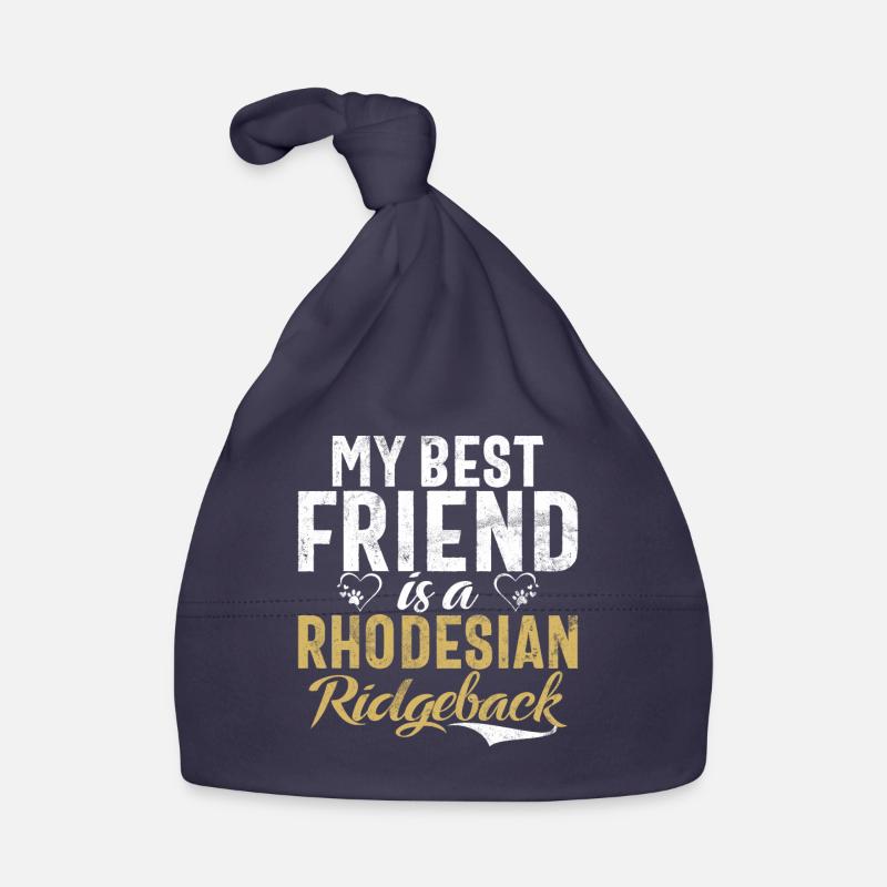 Cadeaux de Rhodesian Ridgeback Bonnet bio Bébé