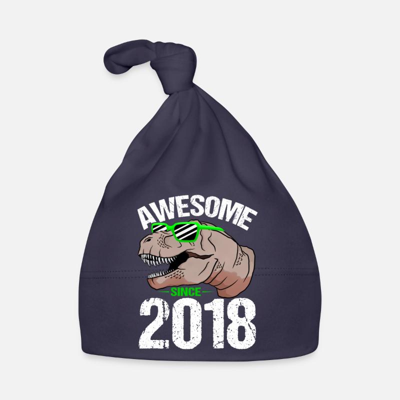 T-Rex Brüller Seit 2018 Geschenk Baby Bio-Mütze