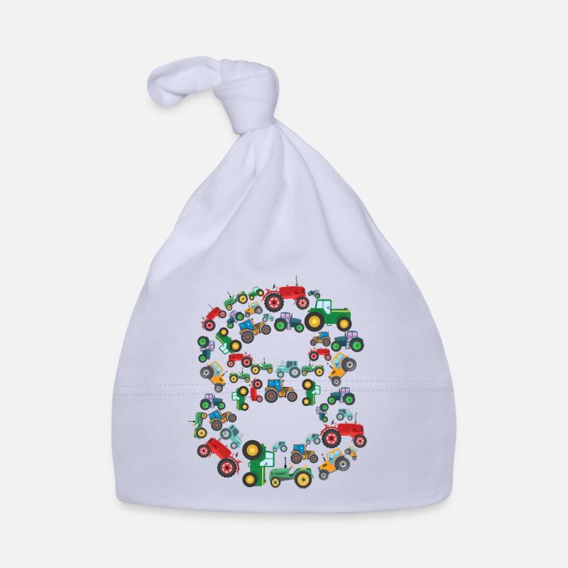 Tractor Lover Funny Tractor Gift Bonnet bio Bébé