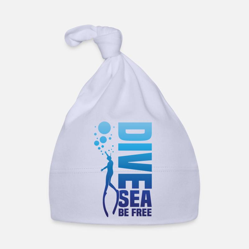 Plongée, Apnée Plongée, Apnée No Limit Apnée Apnée - Bonnet bio Bébé - ciel
