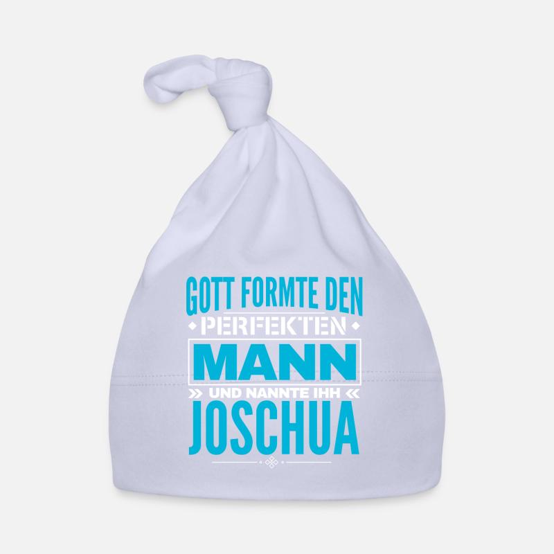 Joschua Name Design Baby Bio-Mütze