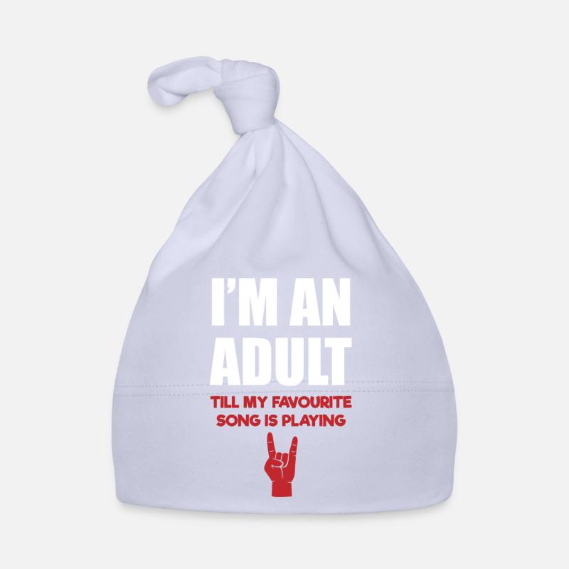 Jusqu’à ce que ma chanson joue Rockerhand Bonnet bio Bébé