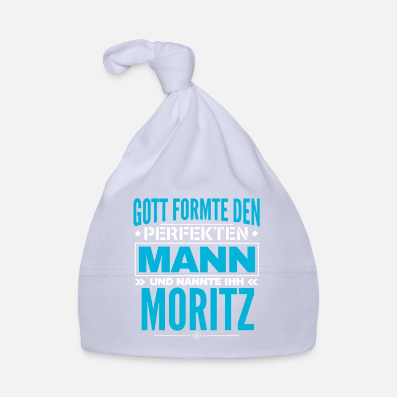 Moritz Name Design Baby Bio-Mütze