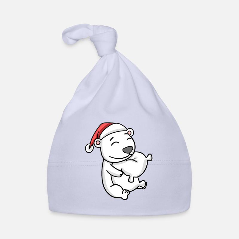 Polar bear Organic Baby Cap