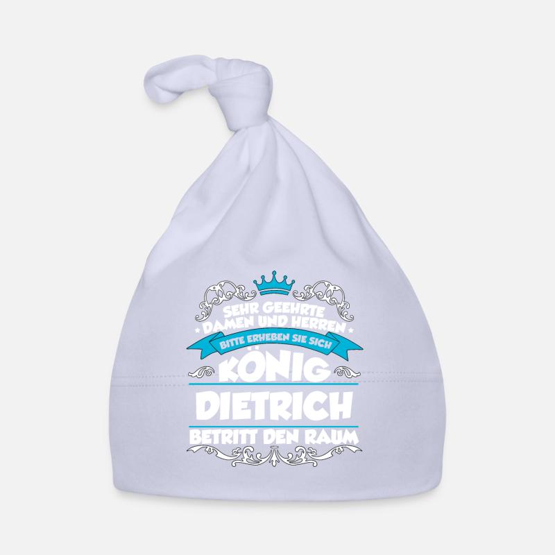 Dietrich Name Design Baby Bio-Mütze