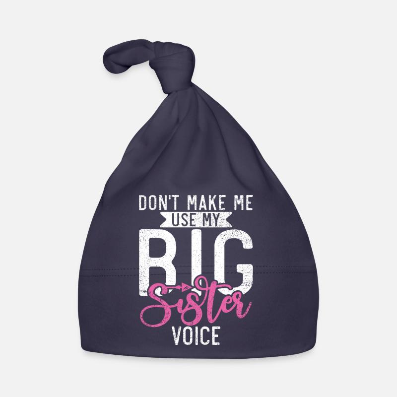 Big Sister Gift Baby Bio-Mütze