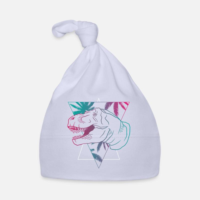 T-Rex néon Triangle oeuvre cadeau Bonnet bio Bébé