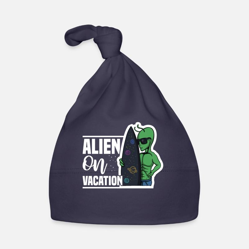 Alien, UFO, UAP, Space, Space Flying Object Organic Baby Cap
