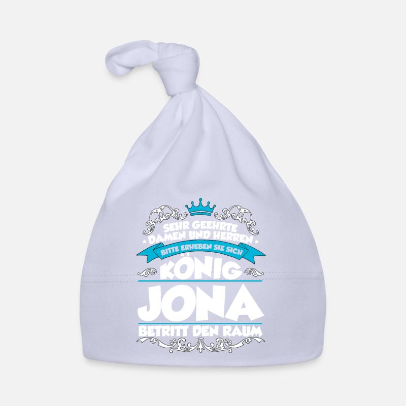 Jona Name Design Baby Bio-Mütze